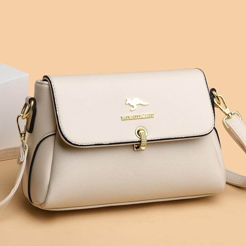 Fashion Mom Simple Shoulder Bag Multifunctional Large Capacity Crossbody Underarm Bag