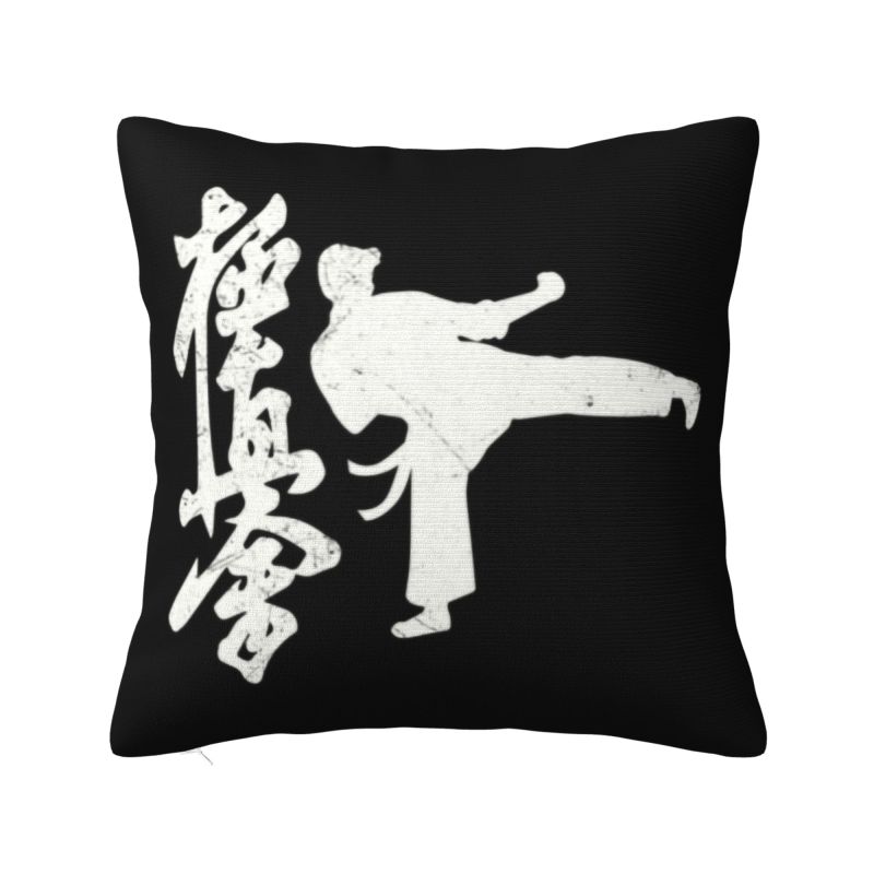 Kyokushi Karate Cushion Covers Martial Arts Soft Nordic Throw Pillow Case Home Decoration
