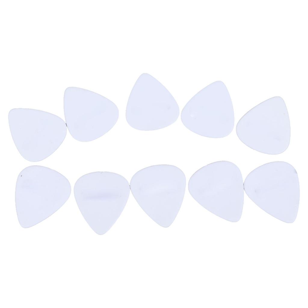 10шт акустическая гитара медиатор белый целлулоид гитарный медиатор плектр набор для музыкальных инструментов