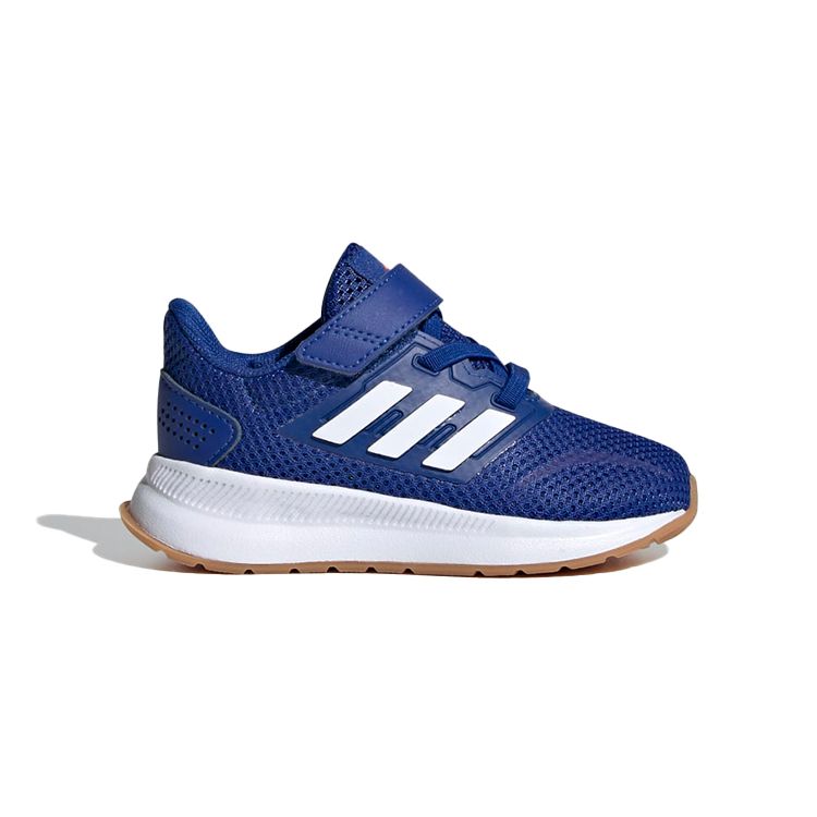 Adidas Neo Runfalcon Breathable Non-Slip Durable Low-Top Walking Shoes Baby Shoes Sky-Blue FW5149