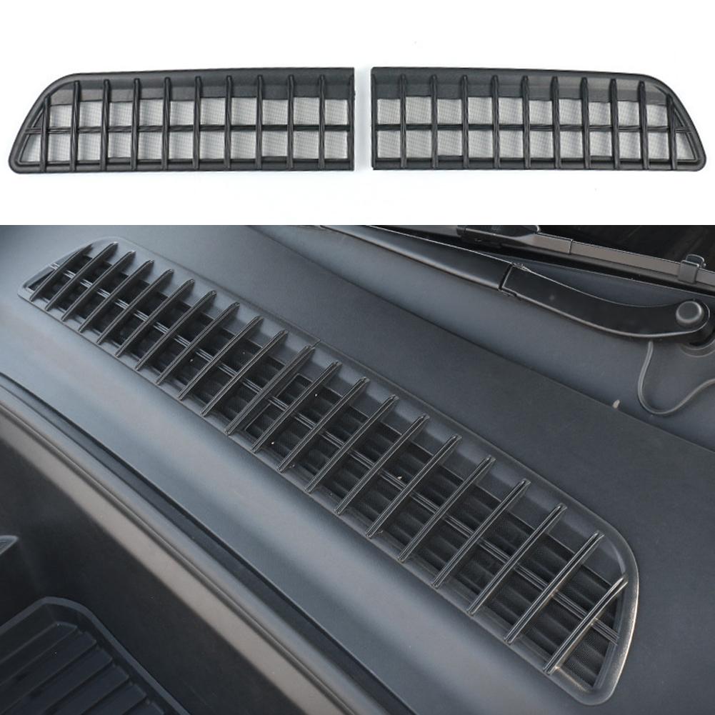 Автомобильный воздухозаборник, фильтр для мусора в салоне, защитная сетка от насекомых, защитная крышка для воздухозаборника, аксессуары для Tesla Model 3 Model Y 2024 2024