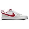Nike Court Borough Low Recraft GS Photon Dust University Red Kids Sneakers Grey White FZ5525-161
