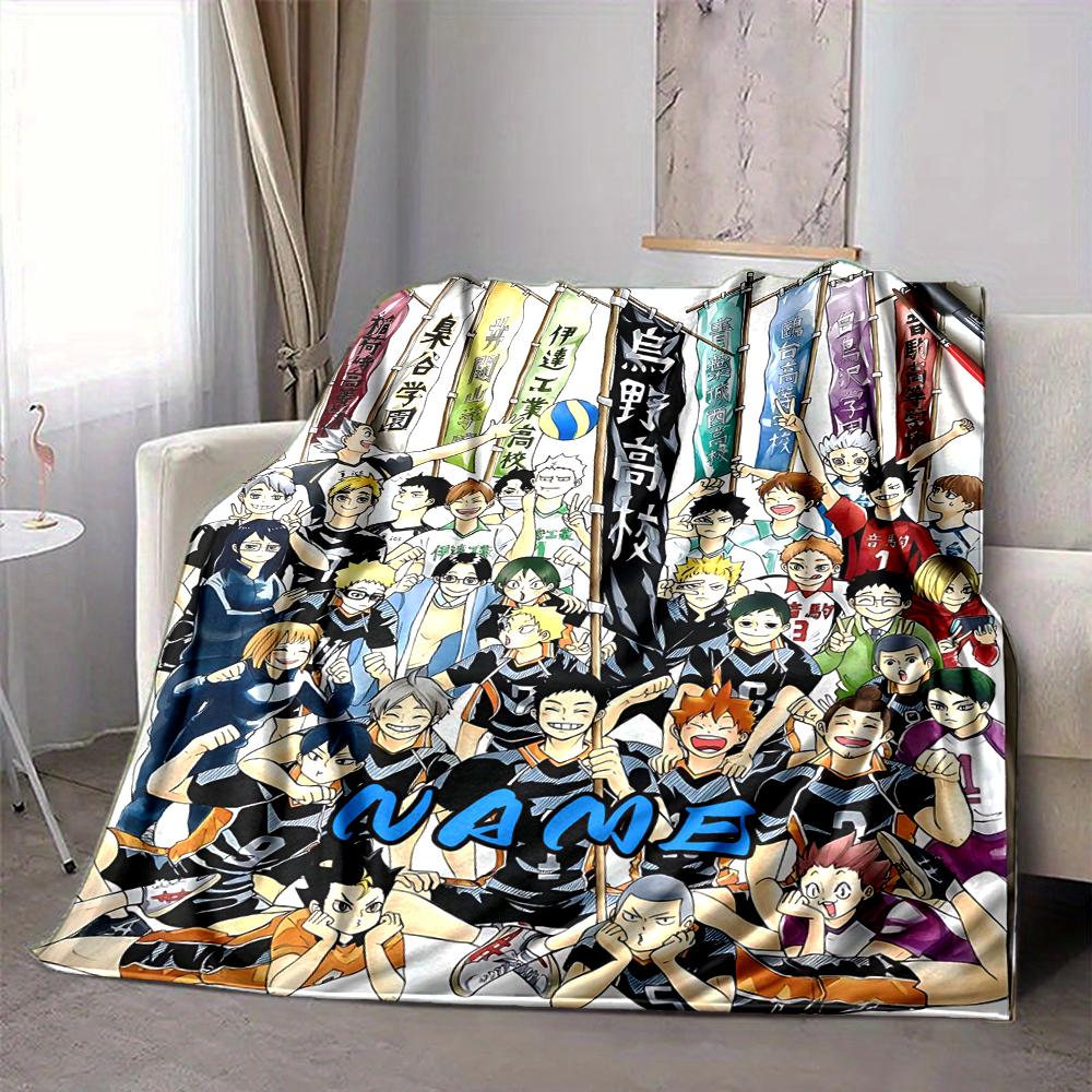 Custom 1pc Nightmare Volleyball Player Blanket, Soft And Comfortable Blanket, Casual Warm, Camping Travel Blanket, Birthday Gift Q91278