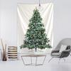 Christmas Tree Hanging Fabric Decoration Small Fresh Christmas Background Wall Blanket Wall Cloth Simple Tapestry Large Size