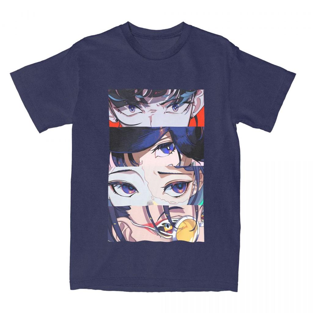 Men's Hip-hop Ado Singer T-Shirts Kyogen Album Merch 100 Cotton Tops Short Sleeves T Shirt Crew Neck Harajuku Custom Logo Tshirt