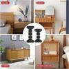 4PCS Headboard Stabilizers Headboard Stoppers Wall Adjustable Threaded Bed Frame Anti-Shake Beds Cabinets