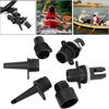 7Pcs Air Valve Adaptor for SUP Board Inflatable Pump Adapter Paddle Boat Kayak Air Valve Pump Connector Tire Air Compressor Kit