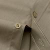 Men's 4-Way Stretch Long Sleeve Wrinkle-Free Dress Shirt without Pocket, Formal Business Solid Color Button-up Menswear Clothing