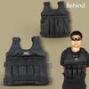 Max Loading 50kg Adjustable Weighted Vest Weight Jacket Exercise Boxing Training Waistcoat