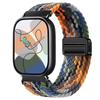Для Redmi Watch 6/5/4 XiaoMi Mi Band 8 Pro Магнитный плетеный нейлоновый ремешок с быстросъемными креплениями, регулируемый, дышащий, спортивный браслет