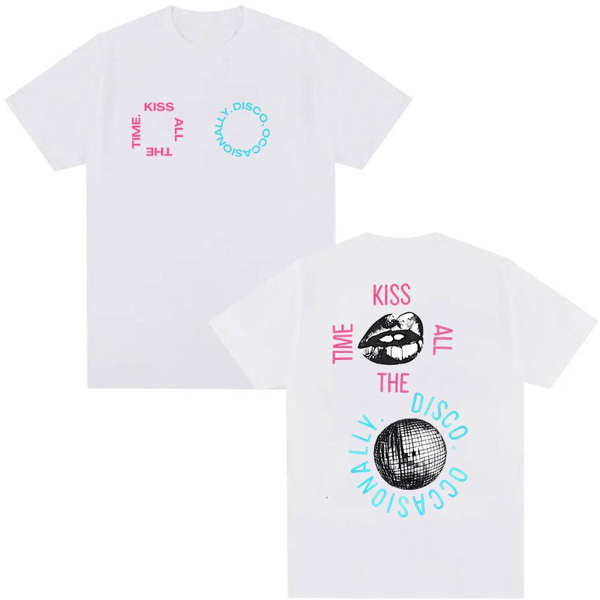 Harry Styles 2026 Kiss All Time Disco Occasional Tour Shirts Summer Mens Womens Luxury Fashion Pop Hip Hop Music Y2K Tshirt
