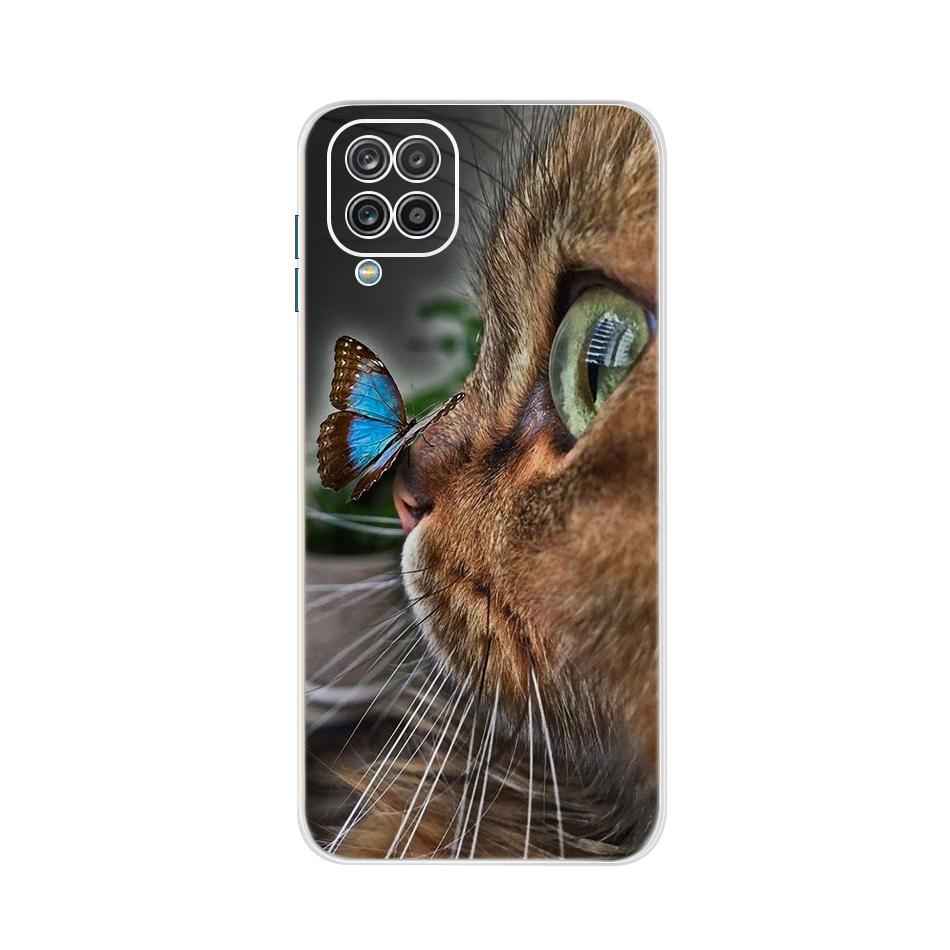 For Samsung Galaxy A12 A13 Case Silicon Soft TPU Back Cover Phone Cases For Samsung A12 A 12 SM-A125F A13 4G Case Bumper Funda