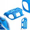 KADAX Plastic Sleds For Children Downhill Slide With Handle and String Strong Blue