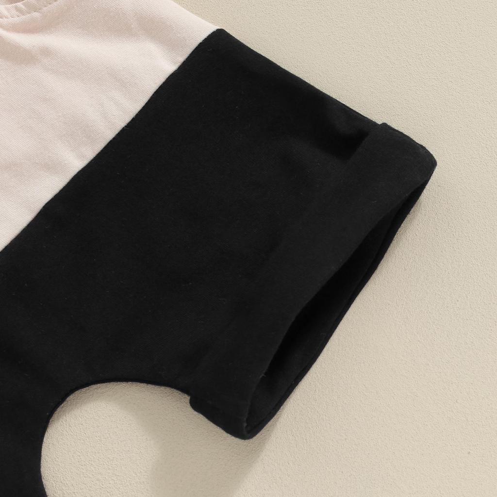 2Pcs Baby Boy Summer Outfits 6M 12M 18M 24M Sleeveless Contrast Color Pocket Tank Tops + Shorts Set Toddler Clothes