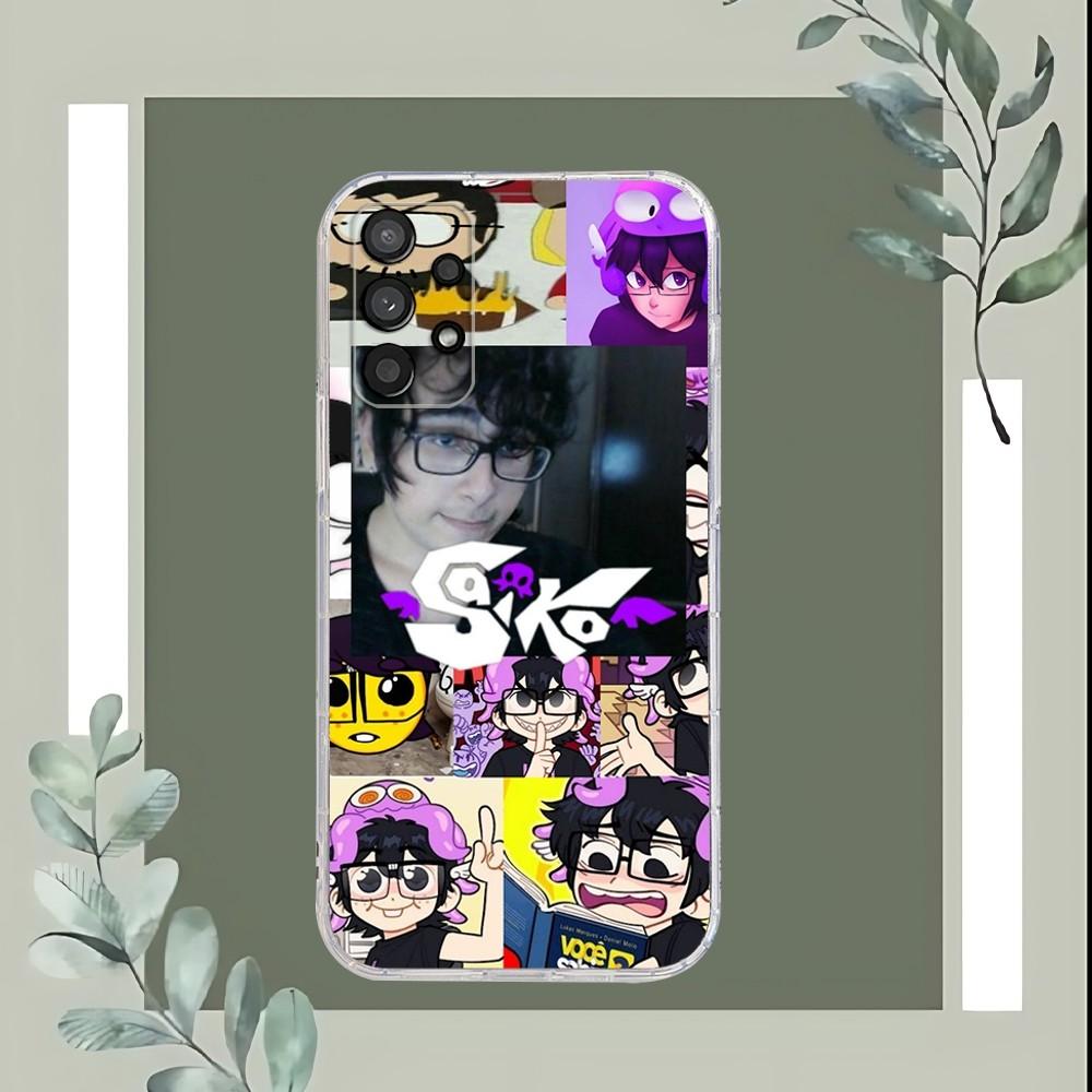 Cartoon Singer Saiko Sakura Phone Case For Samsung Galaxy A52 A12 A51 S21 Edge S22ULTRA S23 S20LITE Plus Ultra Transparent Cover