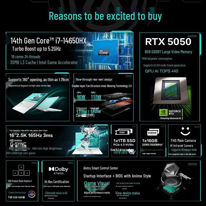 Asus Игровой ноутбук Tianxuan 6 Pro 16 дюймов (Китайская версия)