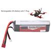 ZOP POWER 3S 14.8V 4500mAh 60C Rechargeable LiPo Battery with T Plug (4500mAh)