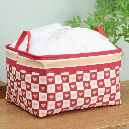 Складная корзина для хранения, многофункциональный органайзер с укрепленными ручками, вместительное хранилище для игрушек