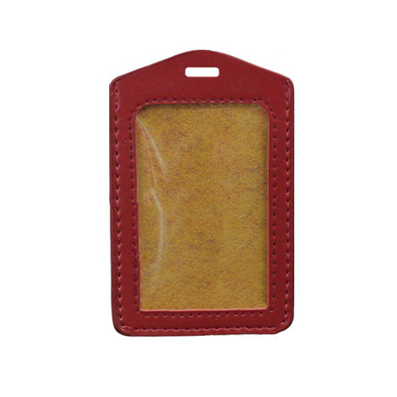 PU Card Case Holder Portable Fashion Bus Card Identity Badge Credit Card Protector
