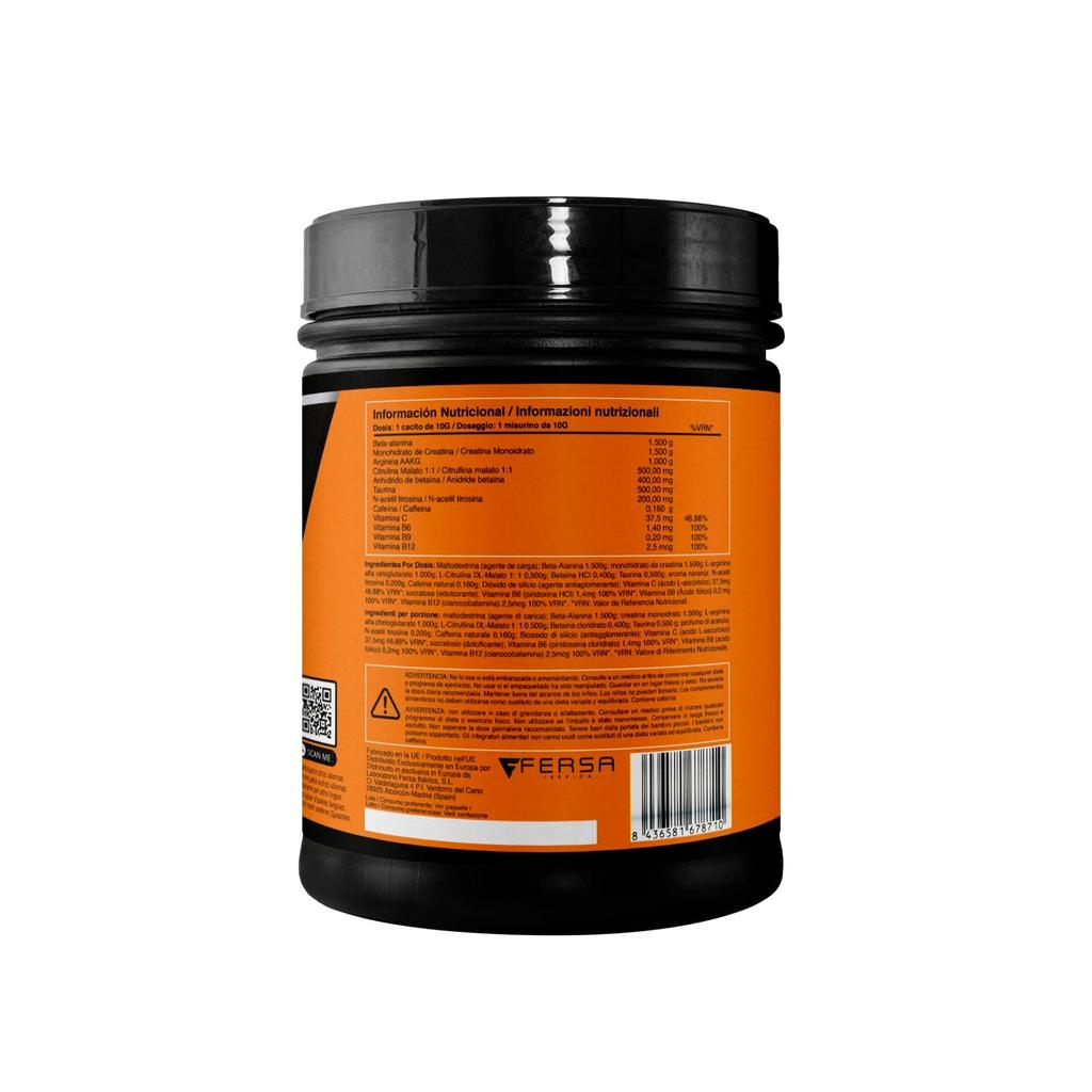 Healthy Fusion Pre WorkOut со вкусом апельсина