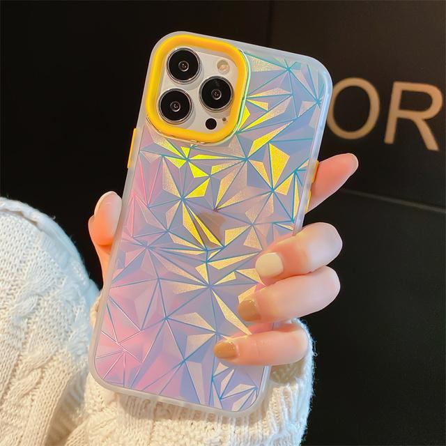 Чехол для телефона «Аврора» с лазерным градиентом для Iphone 13 12 11 Pro Max Xr X Xs 13pro, мягкая роскошная противоударная задняя крышка