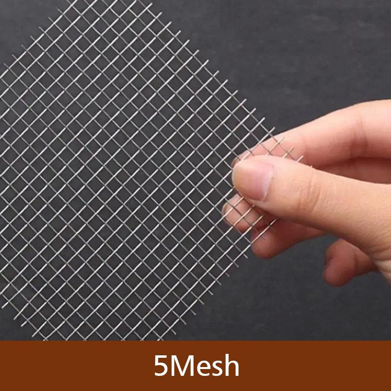 1PC Grid Mesh Sheet Repairing Stainless Steel Durable Mesh Filter Screen DIY Mesh Screen For Straining Multiple Options Available