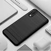 Противоударный силиконовый чехол для Huawei P20 Мягкий чехол из углеродного волокна для телефона P20 Матовые защитные задние чехлы Coque Fundas