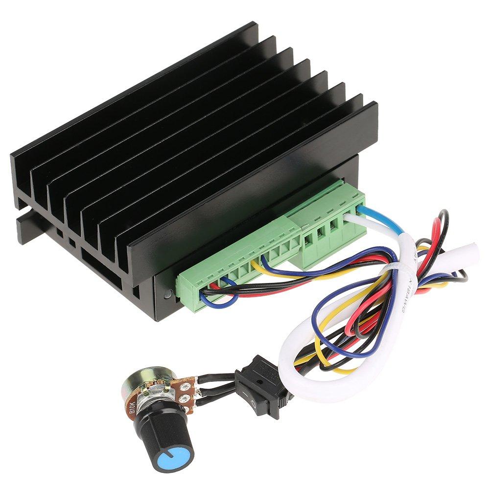 Walfront WS55-220 DC 48V 500W Драйвер контроллер бесщеточного шпиндельного двигателя BLDC для ЧПУ Драйвер шпинделя