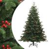 VidaXL Artificial Christmas Tree with Pine Cones and Berries 210 Cm 358377