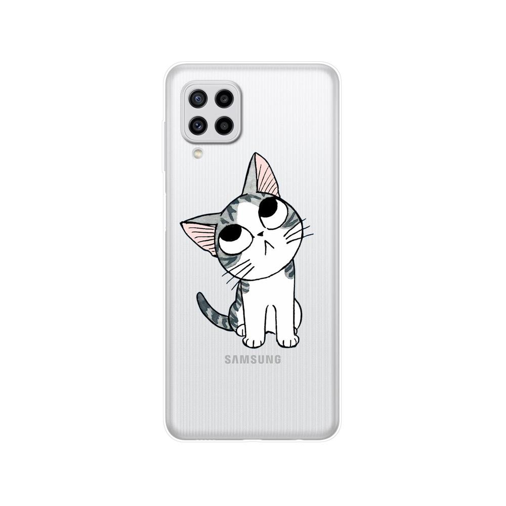 Чехол для Samsung Galaxy M22 M32 4G, задняя крышка для телефона Samsung M22, мягкий чехол для Samsung M32 4G M 22 32, силиконовый бампер 6,4 дюйма