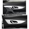 Для Nissan Qashqai J11 2014 2020 года внутренняя часть автомобиля ремонт внутренняя ручка двери рамка отделка украшение автомобильные аксессуары наклейка
