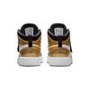Детские кроссовки Air Jordan Sky Jordan 1 SE PS Gold Toe Черный металлик-золотой белый DV6069-071