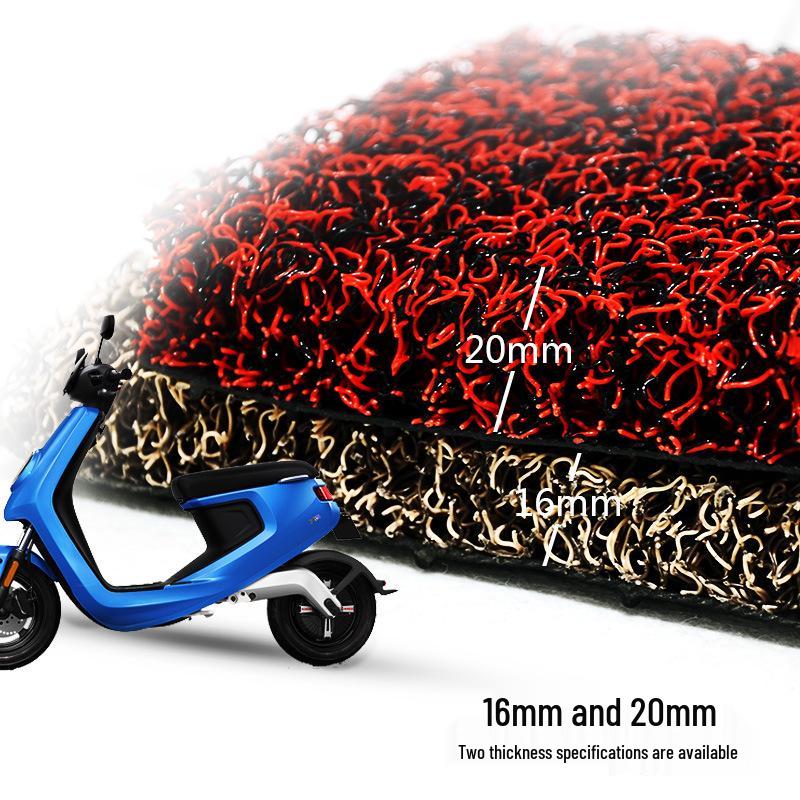 Водонепроницаемый, износостойкий шелковый коврик для ног в виде кольца для электромобиля Niu M1