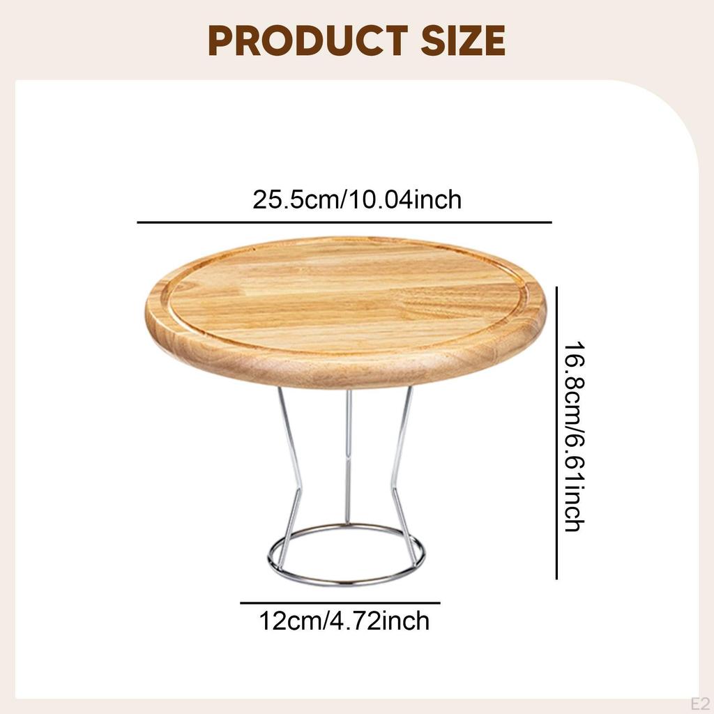 Подставка-подъемник для пиццы, подставка для торта, круглая настольная витрина, блюдо для подачи еды, для фруктов