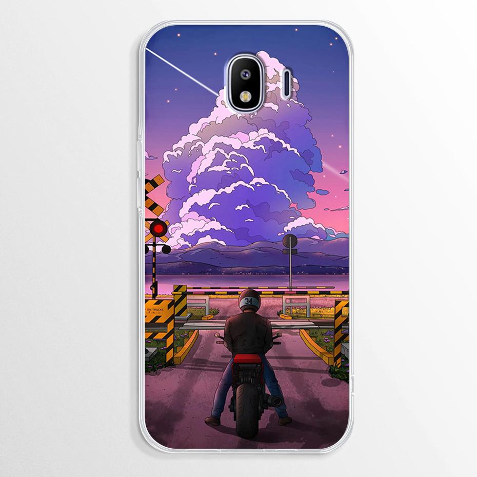 Мраморный чехол для Samsung Galaxy J4 2018 Чехол J400 J400F Мягкая ТПУ крышка для Samsung Galaxy J4 Plus J 4 J4+ Чехол J415F Fundas Чехол