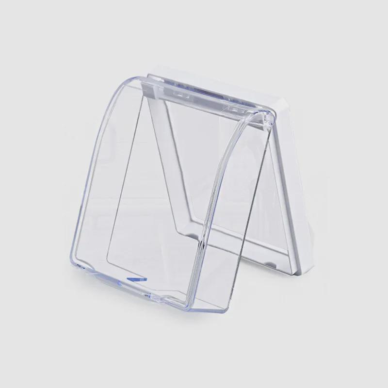 Прозрачная водонепроницаемая самоклеящаяся крышка розетки выключателя для ванной комнаты