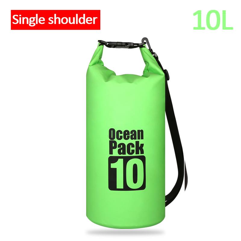 500D Waterproof Swimming Bag Dry Sack 2/5/10/15/20/30L Waterproof Floating Dry Gear Bags For Boating Fishing Rafting Swimming