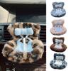 Doll Car Safety Seat with Air Vent Clip And Scented Chips Microfiber Doll Seat Car Ornament for Dolls Fans Collectors
