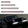 Waterproof LED Turn Signal Light Car DRL Daytime Running Light Car Streamer Flow Day Light 2 Pcs/set Auto Headlight Sequential Strip