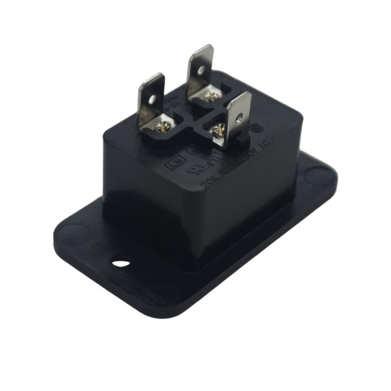 AC 250V 16A IEC 320 C19 Female C20 Male Panel Mount Plug Connector Socket CE certification