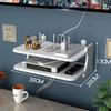 Wall Mounting Metal Wireless Wifi Router Boxes/TV Set-Top Box/DVD Player Stand/Telephone Holder Rack Shelf Bracket WF
