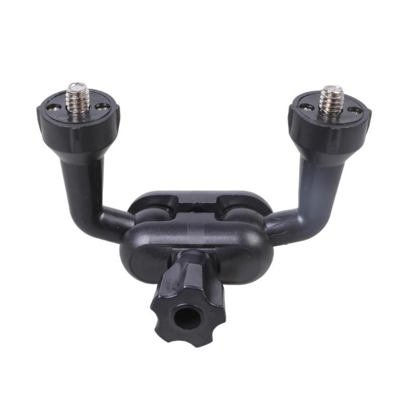 Adjustable 12cm 1/4 Male Screw Rod With 360 Rotating For Camera Mounts Tripods Microphone Holders Photography Accessory
