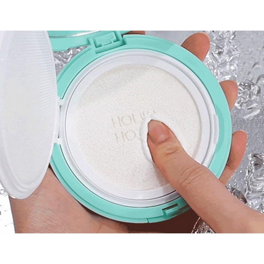 HOLIKA HOLIKA Мягкий солнцезащитный крем Aloe Mild Sun Cushion SPF50+ PA++++, 25 г, 1 шт.