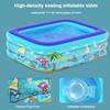 Inflatable Swimming Pool PVC Baby Bath Bathtub Cartoon Pattern Water Play Pool for Summer Outdoor Indoor