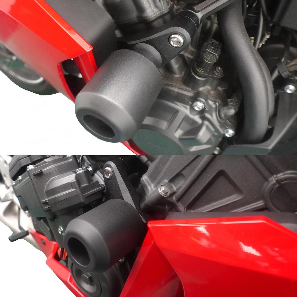 LEDISHUN Слайдеры рамы/двигателя для мотоциклов Honda CBR650R/E-Clutch и CB650R/E-Clutch ('24) <8BL-RH17>