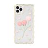 Силиконовый чехол Zhitai Floral для iPhone 15 Pro Max/14/13 Pro