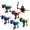 Boys' Halloween Skeleton Minifigures Building Blocks Toy