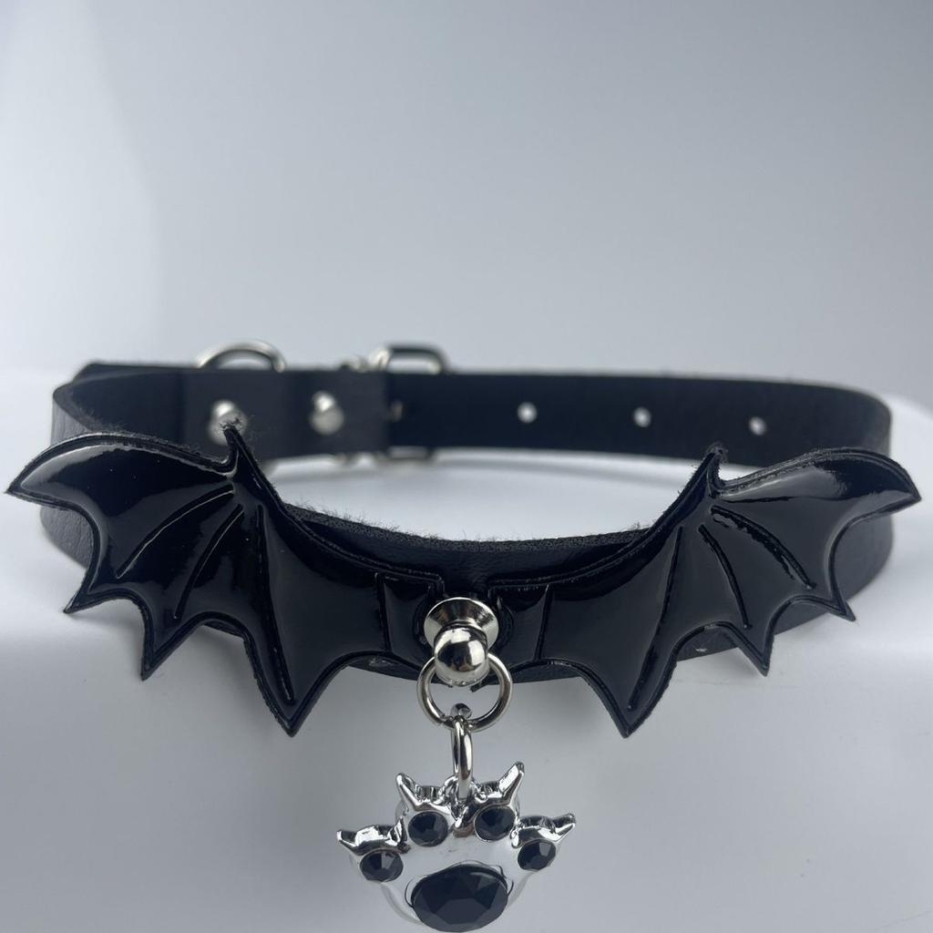 Европейские и американские трансграничные y2k красотки бабочка кожаный ошейник панк-рок чокер цепочка на ключицы ожерелье ювелирные изделия для внешней торговли