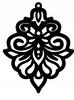 Pendant decoration ornament openwork decoration TYPES