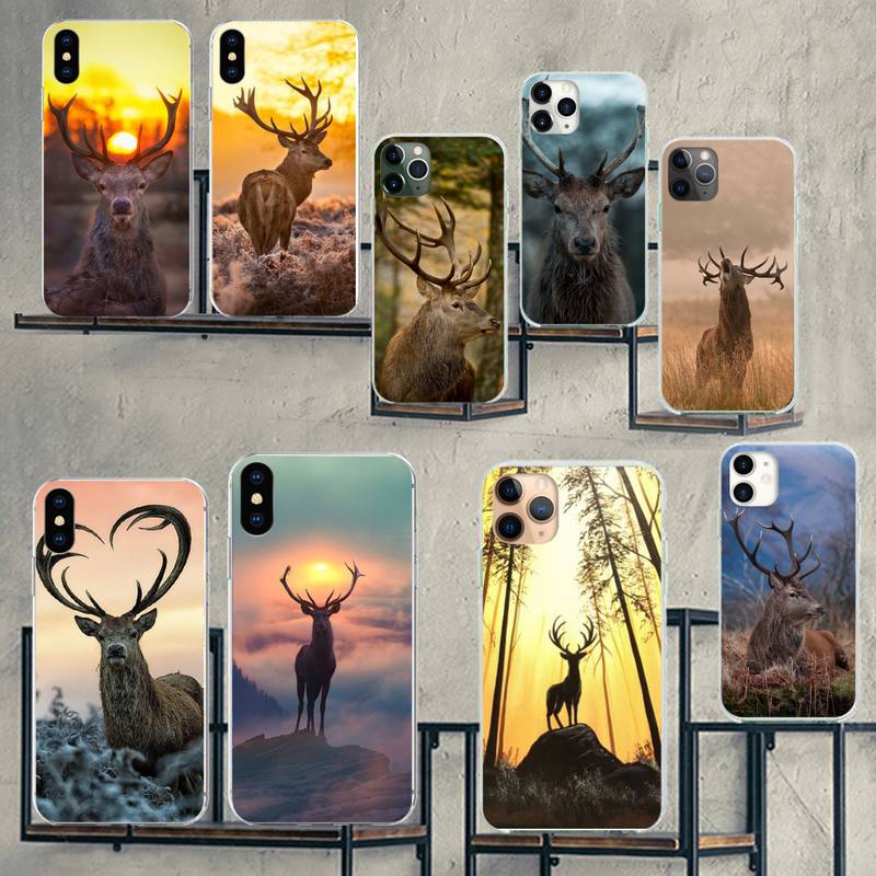 Чехол для телефона Deer Hunting Camo для iPhone 13 12 5 5s 5c se 6 6s 7 8 plus x xs xr 11 pro max mini